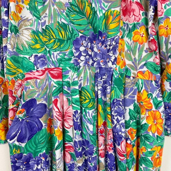 Jessica Howard Vintage Floral Midi Dress - Picture 5 of 11